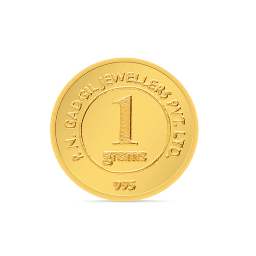 1 Gram 24 KT (995) PNG Gold Coin