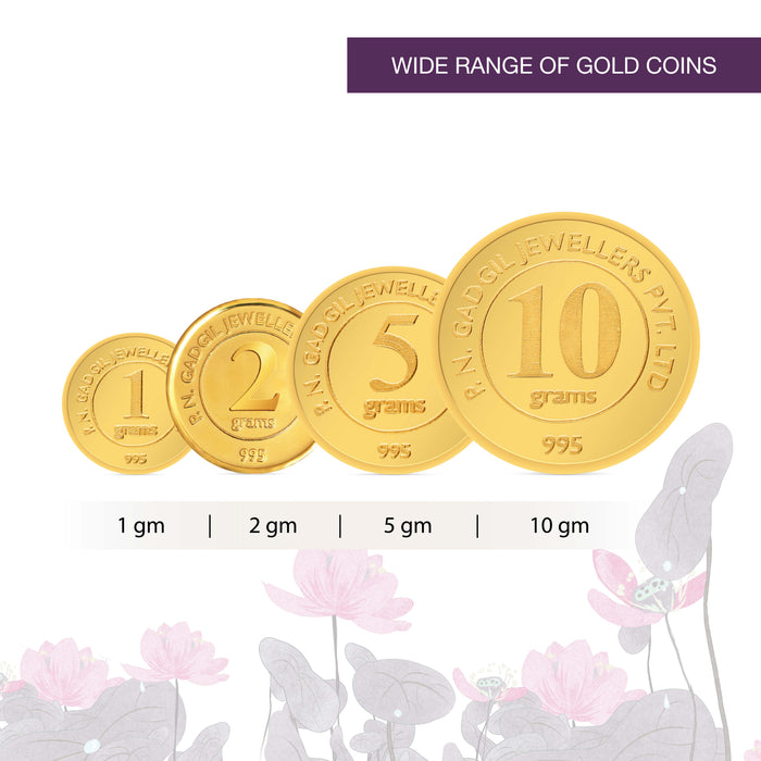 1 Gram 24 KT (995) PNG Gold Coin