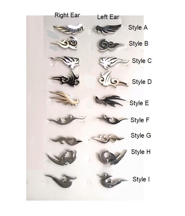 16G 316L Helix Ear Studs: Helix