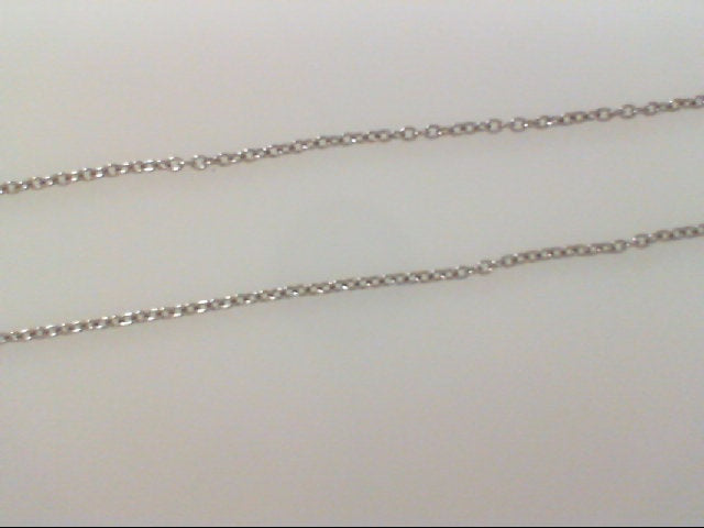 18" SS 1.5mm Rnd Cable Chain w/ Lobster Clasp