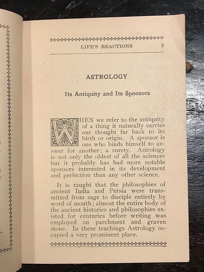 1930 LLEWELLYN GEORGE - HOW PLANETS AFFECT YOU: PLANETARY VIBRATIONS - ASTROLOGY