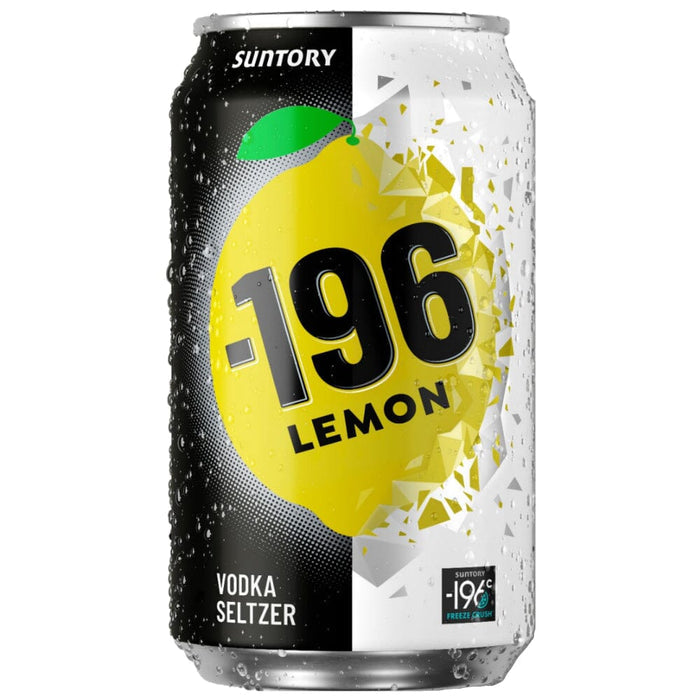 -196 Suntory Lemon Vodka Seltzer 4PK Ready-To-Drink Cocktails Suntory