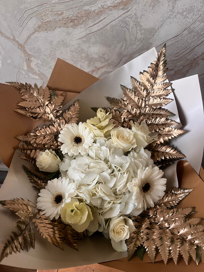 Golden Serenity Bouquet