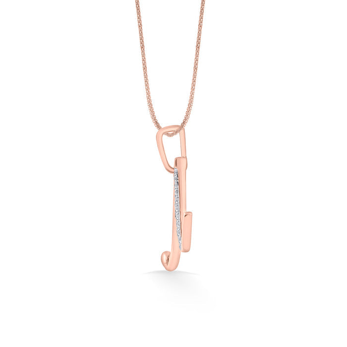 A Letter Alphabet Pendant Diamond Jewellery