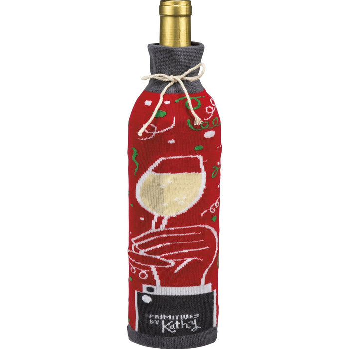 A Toast To The Host With The Most - Bottle Sock