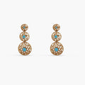 Aello Greek Antique Drop Earrings