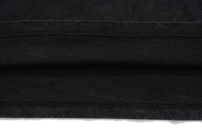 American Fashion Brand Washed And Worn Short Sleeve