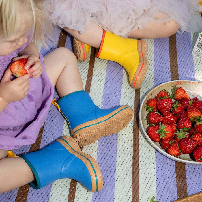 Andie Kids Wellington Boot // Ocean Blue