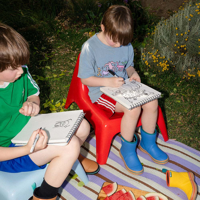 Andie Kids Wellington Boot // Ocean Blue