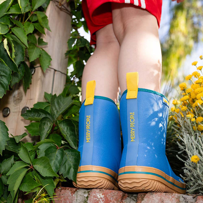 Andie Kids Wellington Boot // Ocean Blue