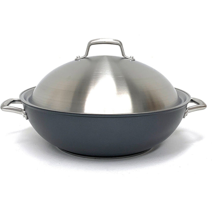 Anolon 81116 Accolade Covered Wok, Moonstone