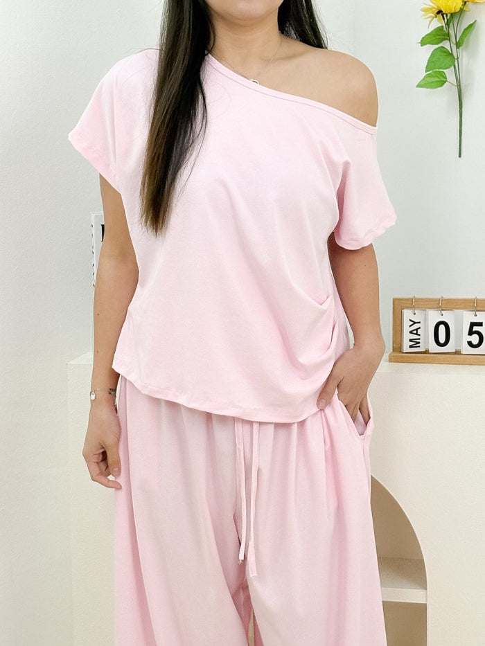Ayla Lounge Set (Powder Pink)