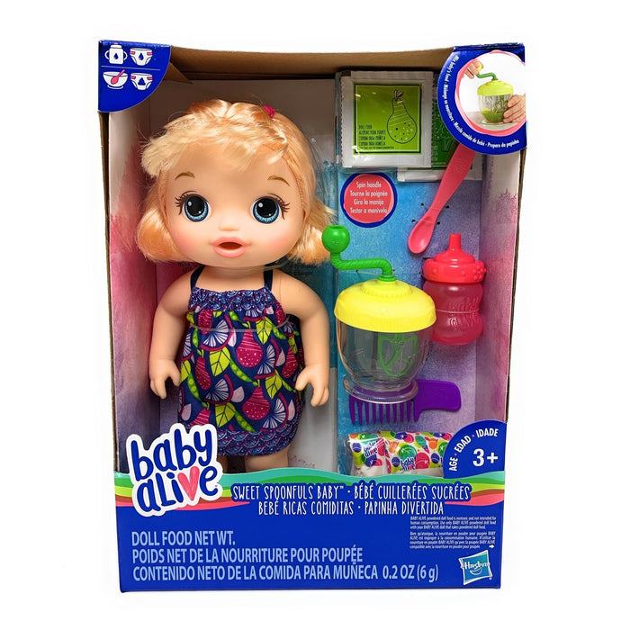 Baby Alive E0586AX0 Sweet Spoonfuls Baby, Multi-Colored