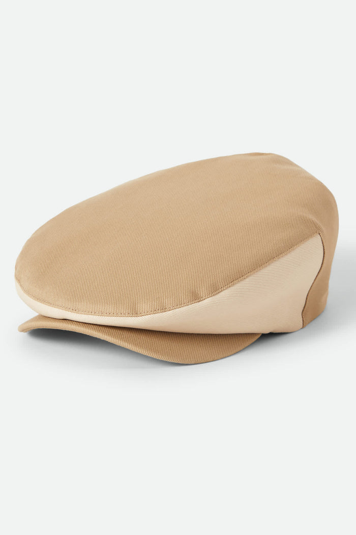 Unisex Barrel Alpha Snap Cap in the color Timeless Taupe Block - Front Product Laydown Image