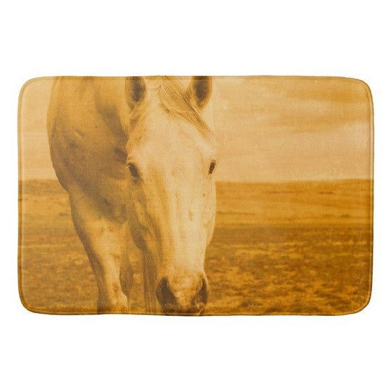 Beggar in Yellow Bath Mat