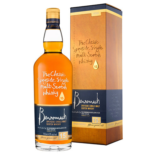 Benromach 15 Year Speyside Single Malt Scotch