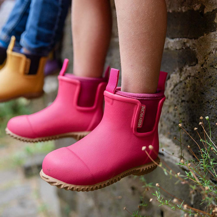 Bobbi Kids Wellington Boot // Fuchsia Pink