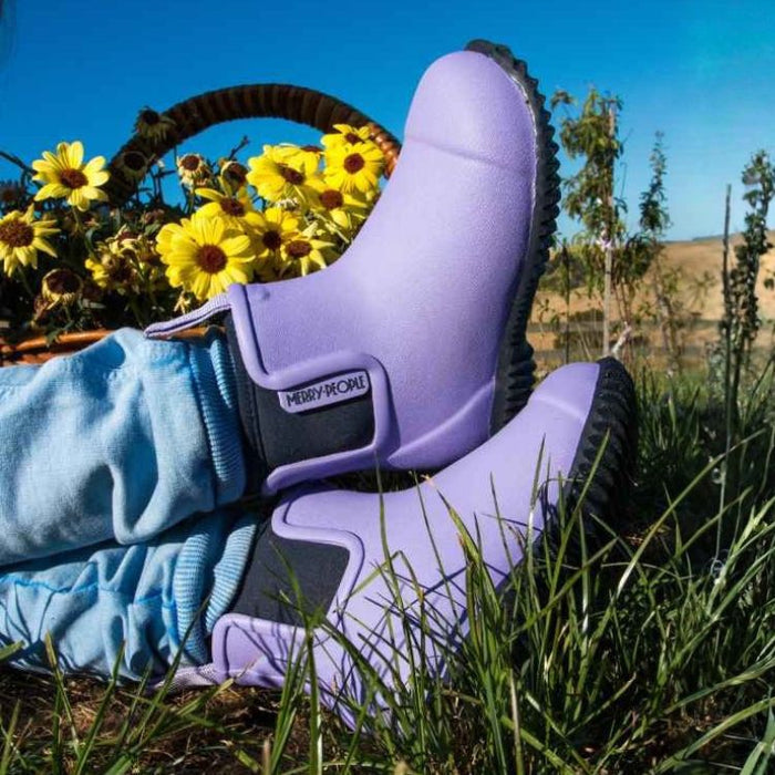 Bobbi Kids Wellington Boot // Lavender & Navy