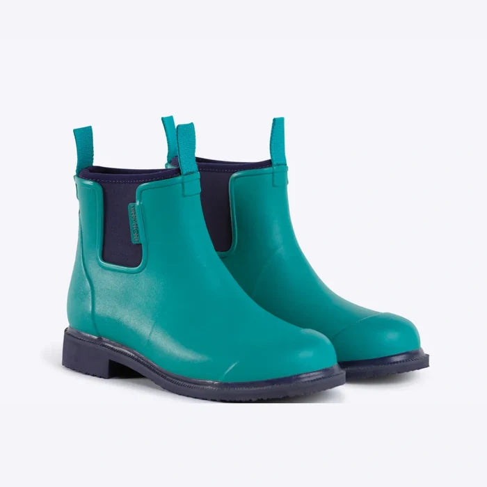 Bobbi Wellington Boot // Aqua Blue [Retired]