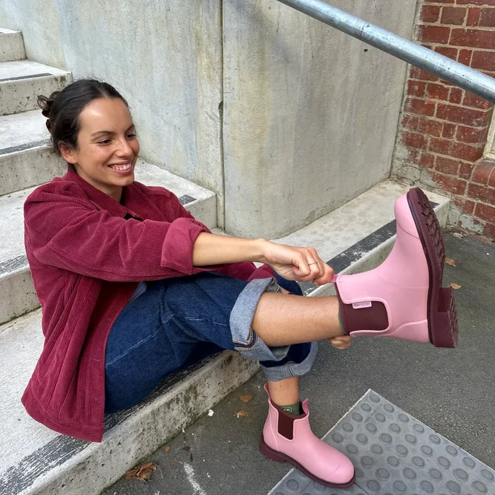Bobbi Wellington Boot // Dusty Pink [Retired]