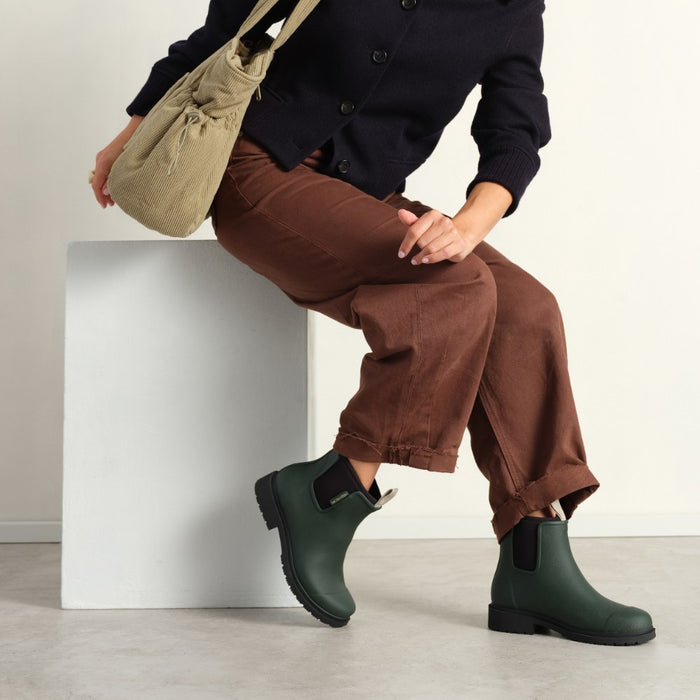 Bobbi Wellington Boot // Forest Green