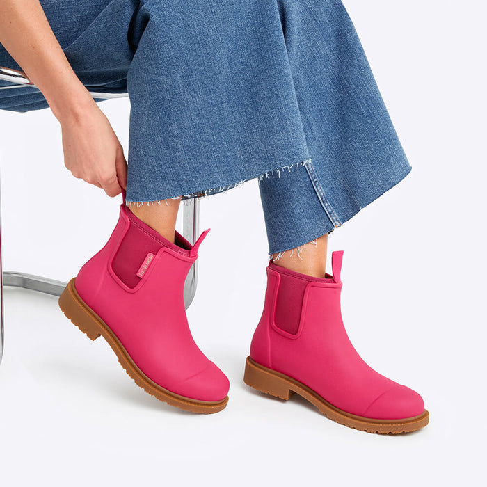 Bobbi Wellington Boot // Fuchsia Pink [Retired]