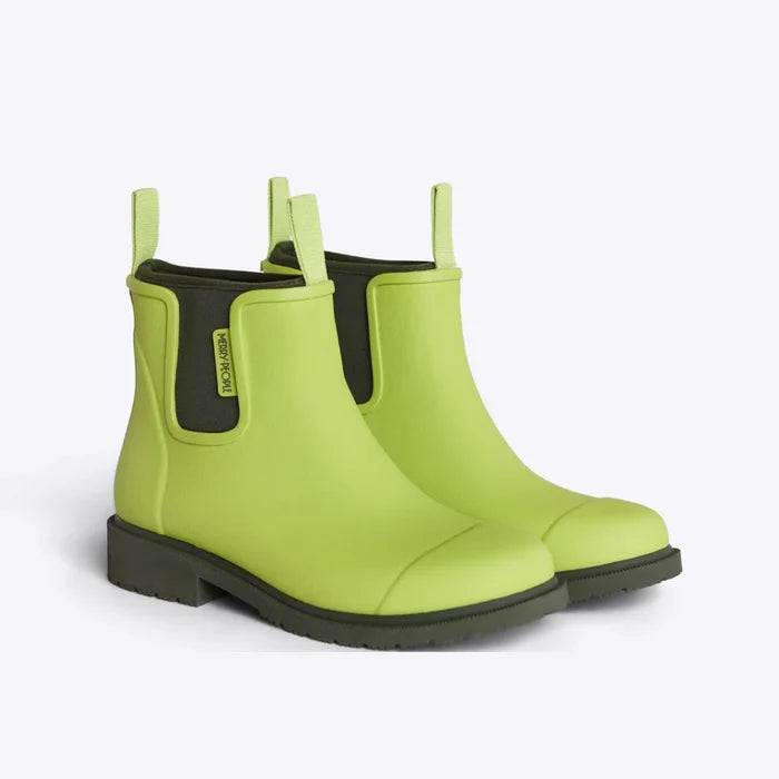 Bobbi Wellington Boot // Lime & Olive [Retired]