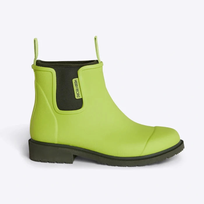 Bobbi Wellington Boot // Lime & Olive [Retired]