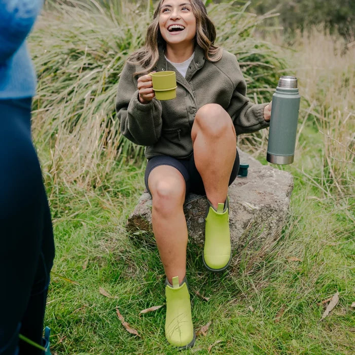 Bobbi Wellington Boot // Lime & Olive [Retired]