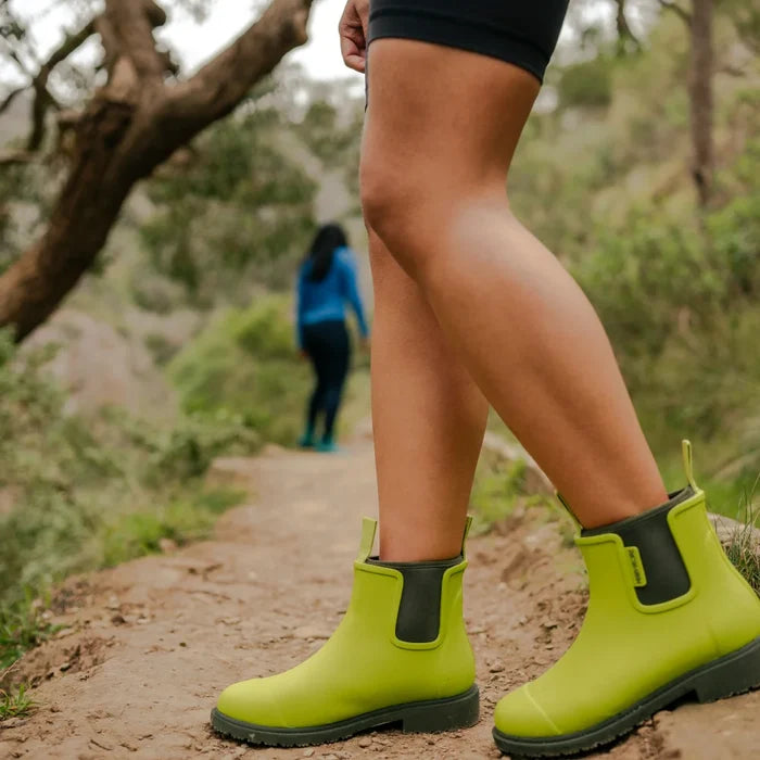 Bobbi Wellington Boot // Lime & Olive [Retired]