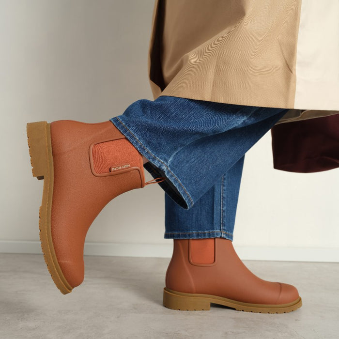 Bobbi Wellington Boot // Rust