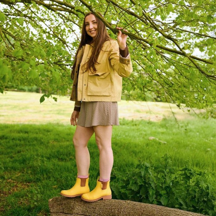 Bobbi Wellington Boot // Sunflower Yellow