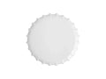 Bottle Cap Sublimation Blank Ceramic Mug Coaster with Cork