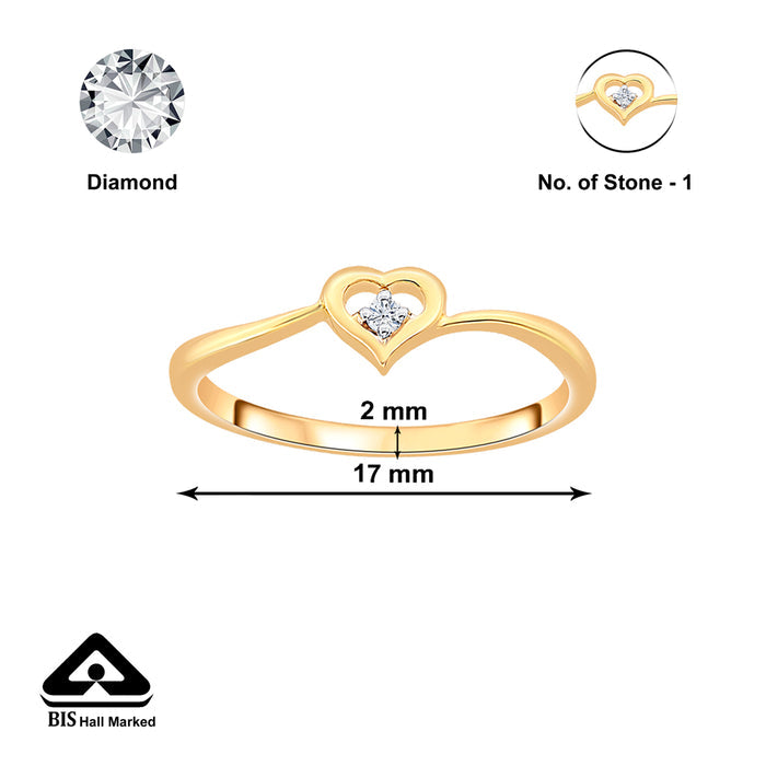 Boundless Love Yellow Gold & Diamond Ring for Women