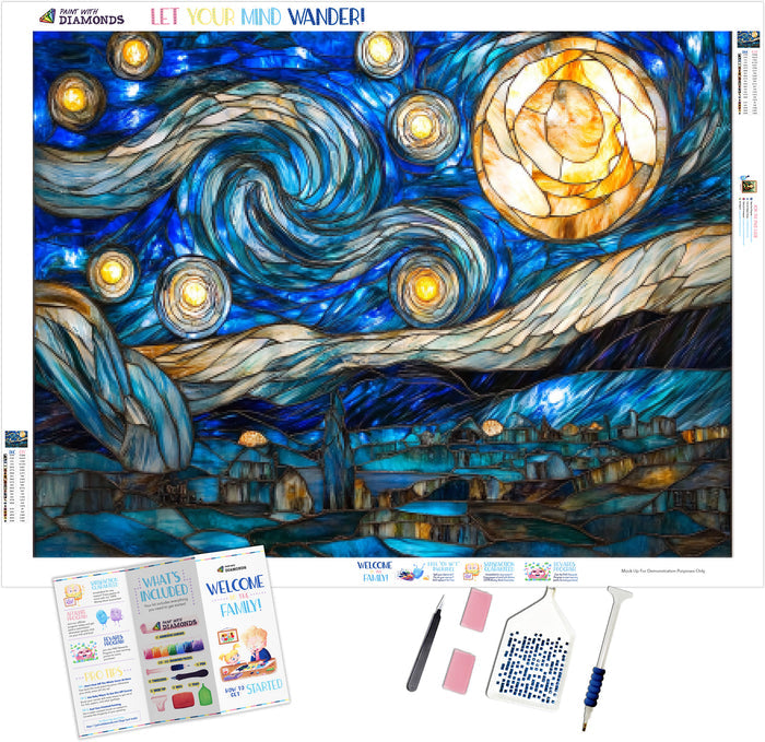 Breathtaking Starry Glass Night