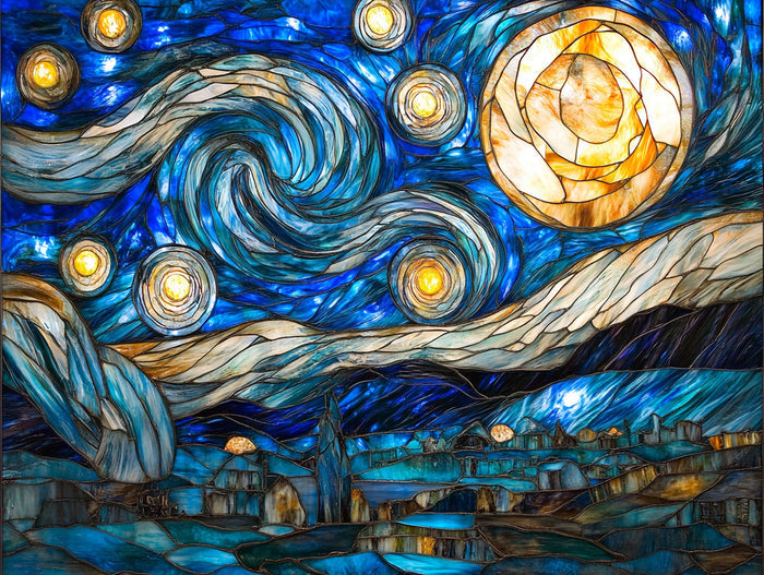 Breathtaking Starry Glass Night