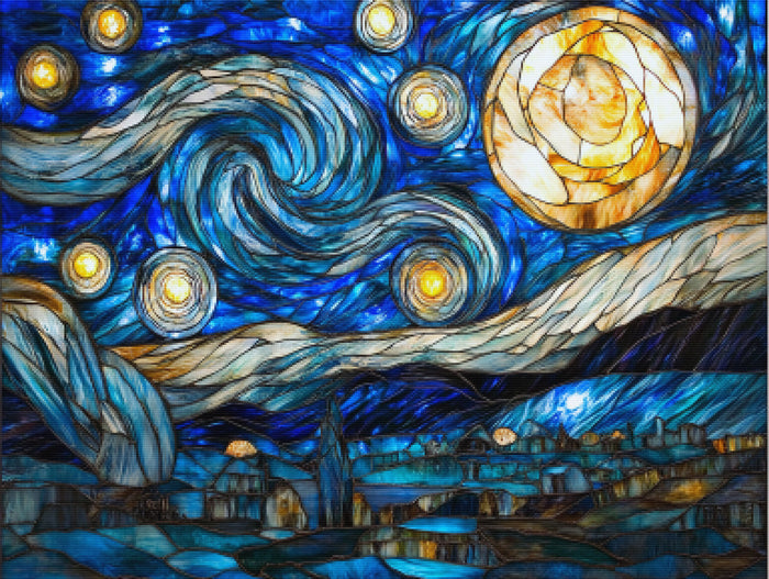 Breathtaking Starry Glass Night