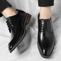 Business Formal Wear Height Increasing Insole Casual Men's Shoes