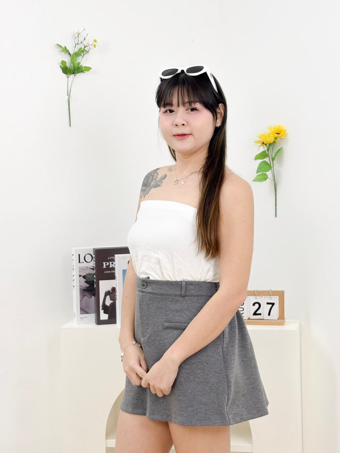 Campus Chic Skort (Dark Gray)