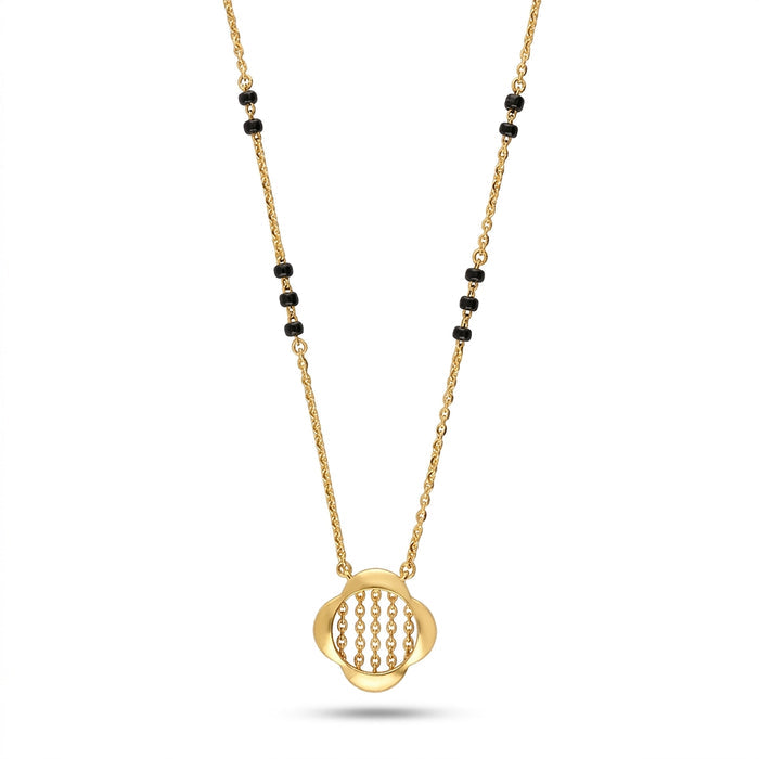 Chain Cluster 9Kt Gold Mangalsutra