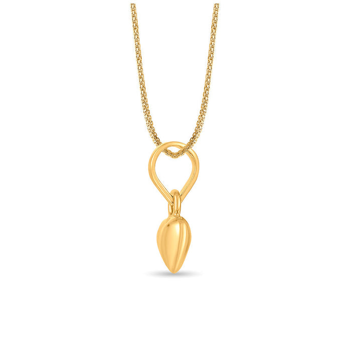 Cherished Love Heart Gold Pendant