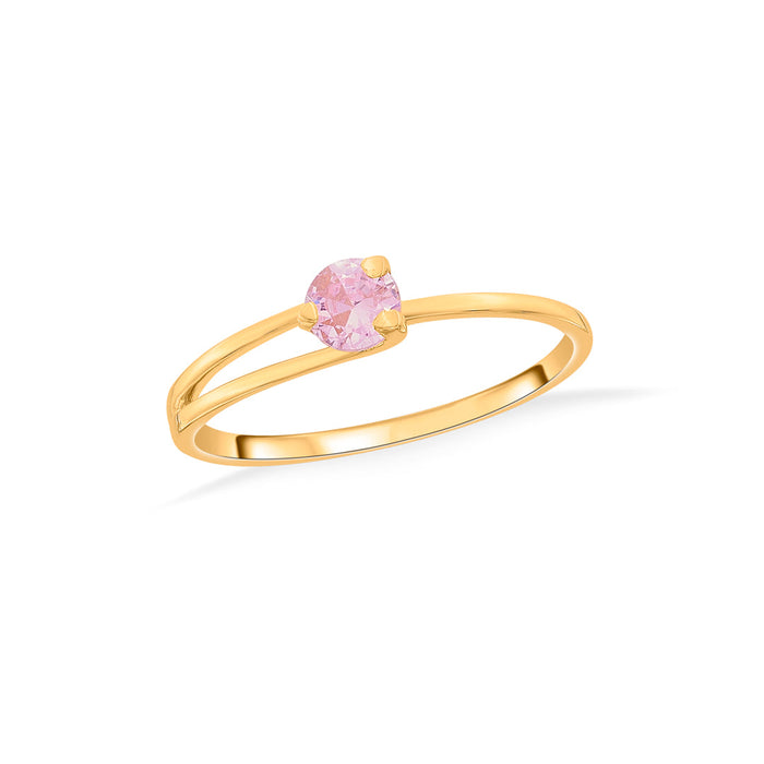 Cherry Blossom Fashion Gold Ring