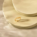 Coil Bold Gold Ring for Her