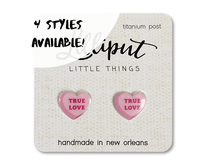 Conversation Heart Earrings
