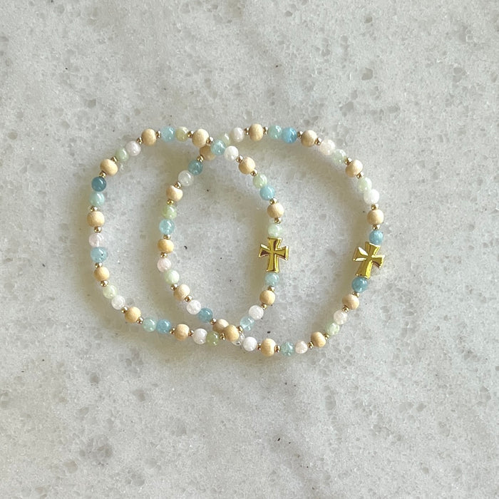 Cross Stretch Bracelet