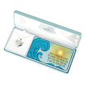 Cross Wave Heart Necklace Jesus Walked On Water