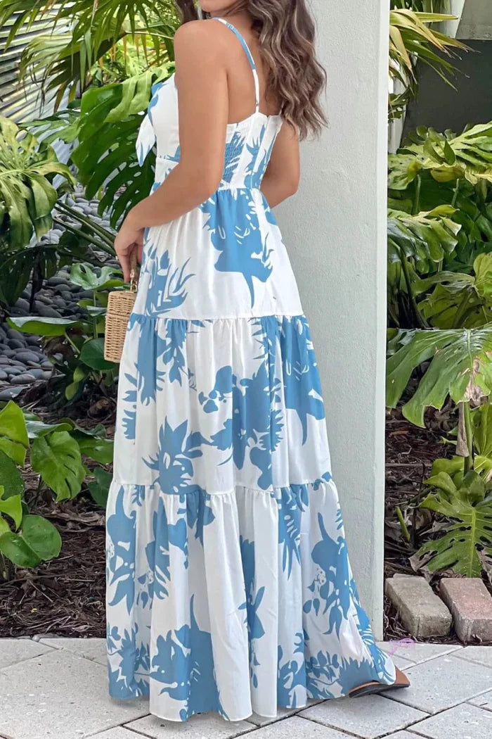 Cut - Out Sweetheart Neck Maxi Dress - The PM Edit