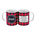 Dad I'm So Very Grateful Ceramic Mug