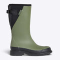 Darcy Mid Calf Wellington Boot // Moss Green [Retired]