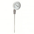 Dial Thermometer - Bottom, 0° to 250°F/-20° to 120°C